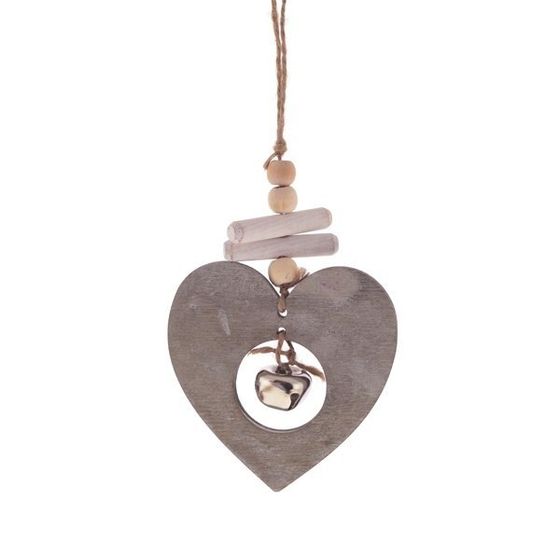 Украшение новогоднее &quot;Сердце&quot;, L8 W1 H12 см, 3в.