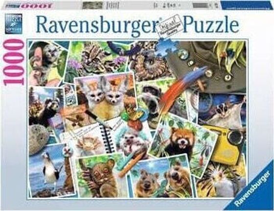 Ravensburger RAV puzzle 1000 Zwierzęta świata 17322