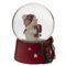 Фигурка декоративная &quot;Снеговик&quot; в стекл шаре, L6,5 W6,5 H8,5 см, 2в.