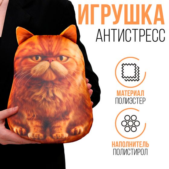 Игрушка антистресс &quot;Рыжий кот&quot;