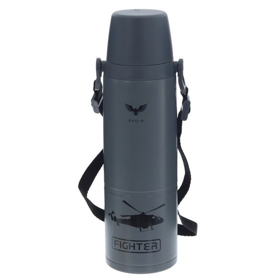 Термос, 1000 мл, L8,5 W8,5 H29 см, дизайн микс