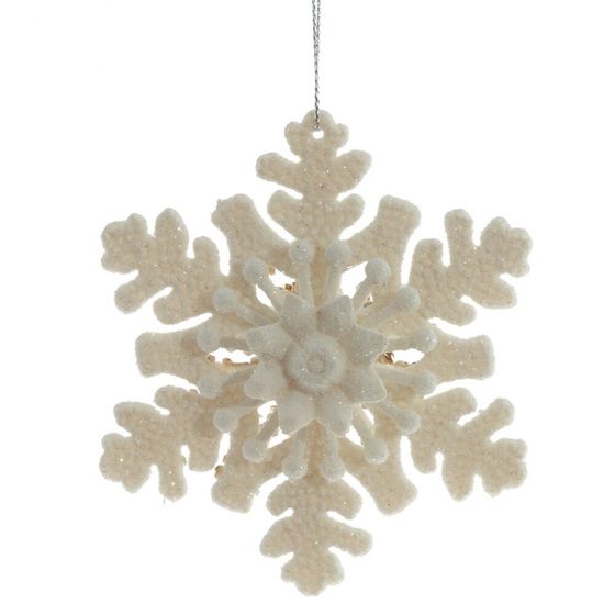 Украшение новогоднее &quot;Снежинка&quot;, L10 W3,5 H10,5 см