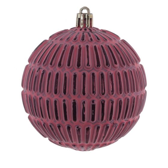 Набор из 9шт Украшение новогоднее &quot;Шар&quot;, D 7 см, L24 W8 H24 см