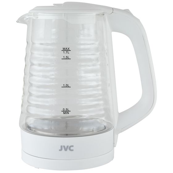 Чайник электрический JVC JK-KE1512 1,7л 2200Вт белый