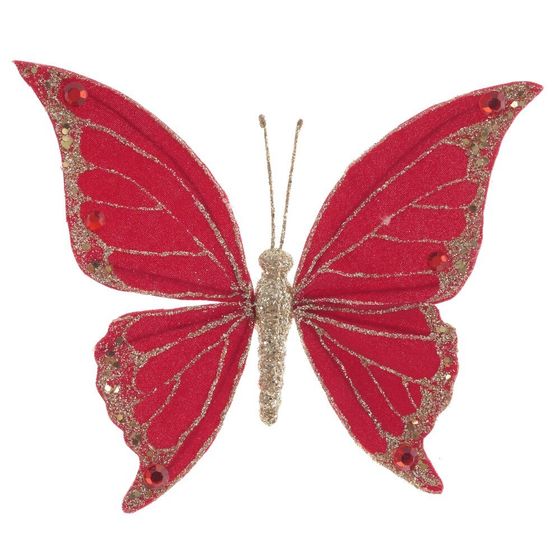 Изделие декоративное &quot;Бабочка&quot;, L15 W18 H2 см, 2в.