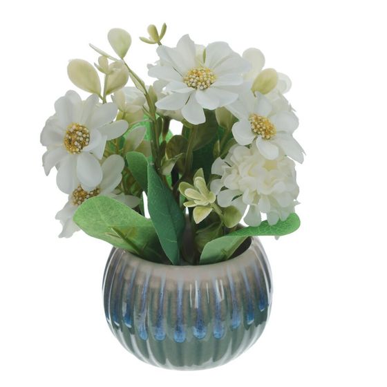 Цветочная композиция, L9 W9 H17 см, 4в.