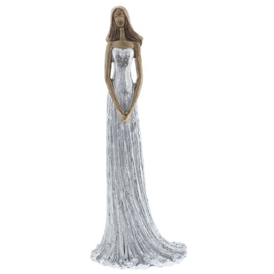 Фигурка декоративная &quot;Девушка&quot;, L11 W7,5 H30 см
