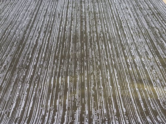 Упаковочная калька для цветов 53 см.Х 10 м. рисунок "Полосы" цвет микс