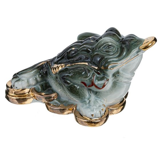 Фигурка декоративная &quot;Лягушка денежная&quot;, Д11 Ш8 В6 см