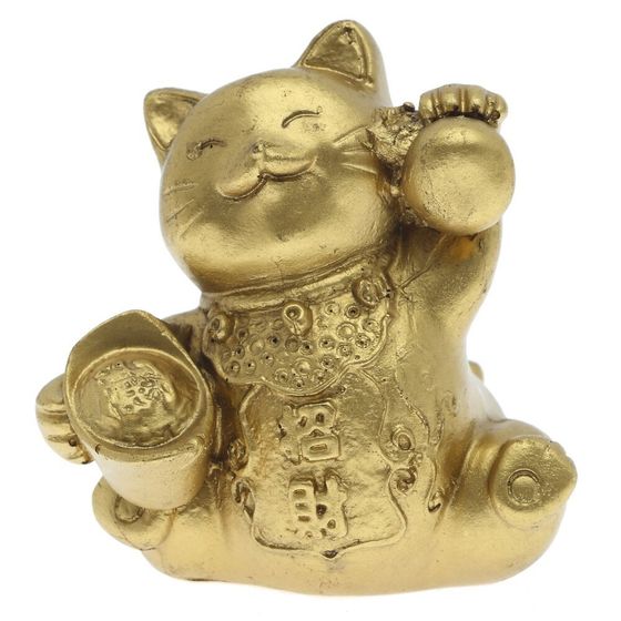 Фигурка декоративная &quot;Манэки-нэко&quot;, L6 W5 H6 см, 2в.