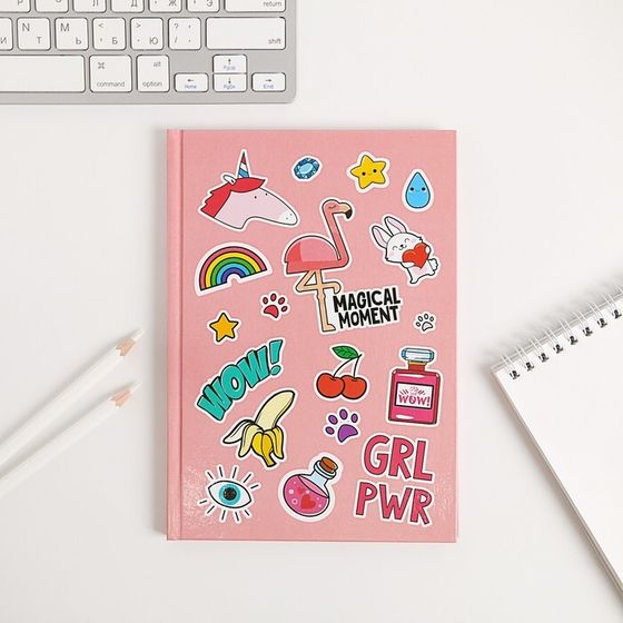 !Набор ежедневник 80 л и ручка GRL RWR