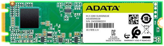 Накопитель SSD 240Gb ADATA SATA-III ASU650NS38-240GT-B Ultimate SU650 M.2 2280