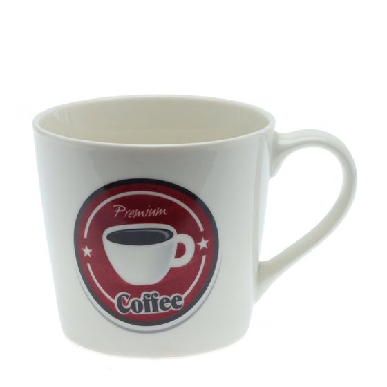 Кружка, 370 мл, L12,5 W8,5 H9 см, дизайн микс