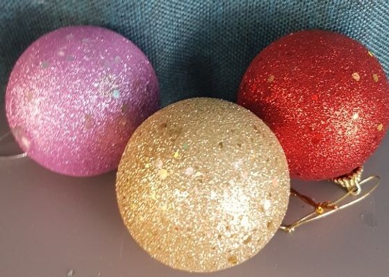 !09 НАБОР ЕЛОЧНЫХ ШАРОВ(НАБОР 6 ШТУК) &quot;АФРИКА&quot; 8 СМ., ЦВЕТ МИКС