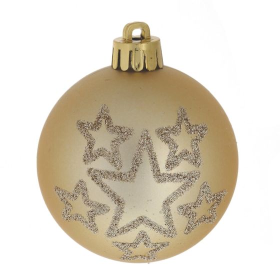 Набор из 30шт Украшение новогоднее Шар "Карнавал красок", D 6 см, L16 W16 H31 см,