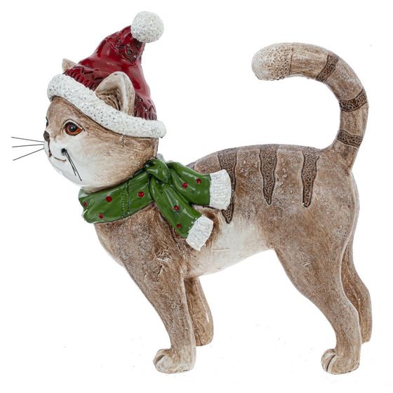 Фигурка декоративная &quot;Кот&quot;, L15 W6 H15,5 см, 2в.