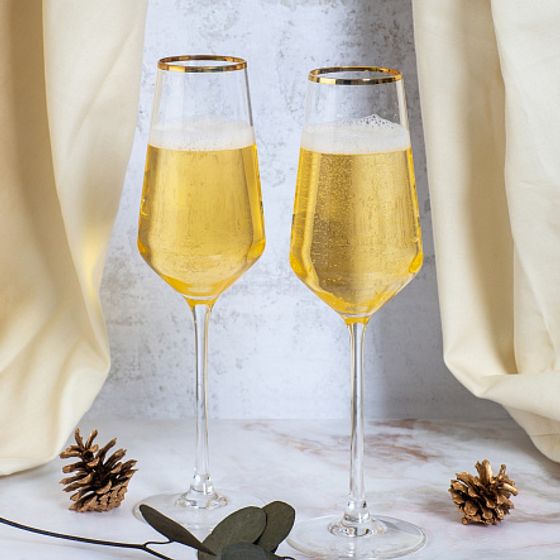 Набор фужеров для шампанского ULTIME BORD OR 4шт 230мл