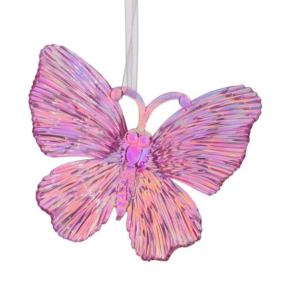 Украшение новогоднее &quot;Бабочка&quot;, L11 W3 H9,5 см, 3в.