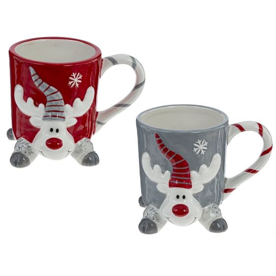 Кружка &quot;Олень&quot;,, 400 мл, L13 W10,5 H10 см, 2в.