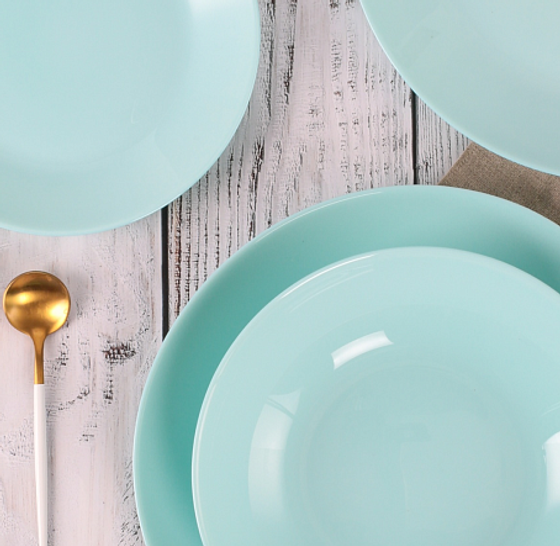 Набор столовый ЛИЛИ ТЮРКУАЗ 16 предметов