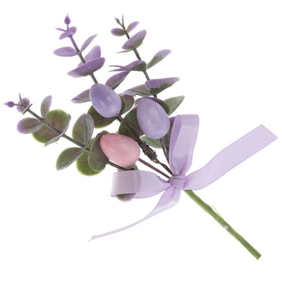 Ветка искусственная &quot;Пасхальная&quot;, L7,5 W2,5 H14 см