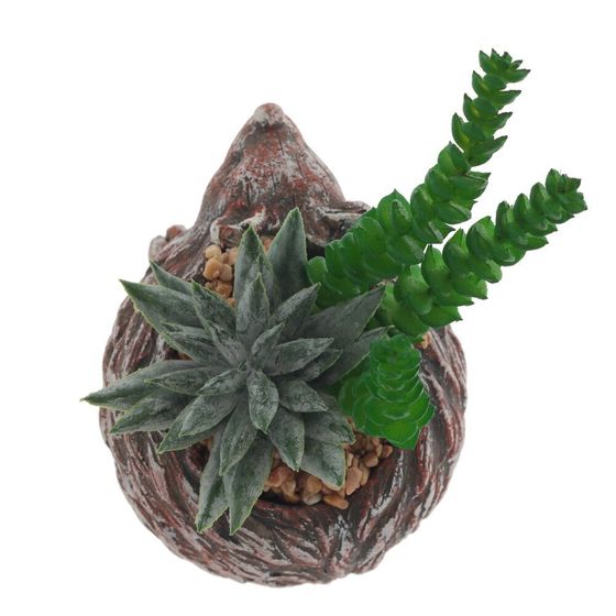 Цветочная композиция &quot;Суккулент&quot;, L14 W12 H12 см, 4в.