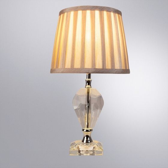 Декоративная настольная лампа Arte Lamp Capella A4024LT-1CC, E14, 40 Вт, 23х23х41 см, хром