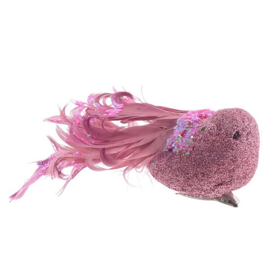 Изделие декоративное &quot;Птичка&quot;, L15 W8 H5 см, 3в.