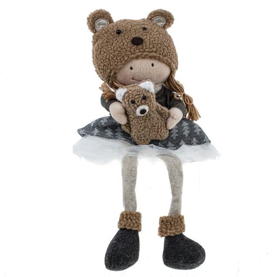 Игрушка набивная с подсветкой  &quot;Мальчик/Девочка&quot;, L19 W12 H48 см, 2в.