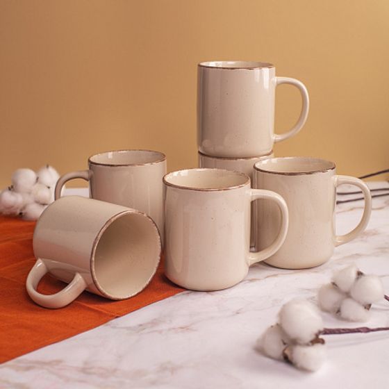 Кружка DAILY бежевый 350мл