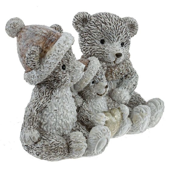 Фигурка декоративная &quot;Мишки&quot;, L10,5 W5 H6,5 см