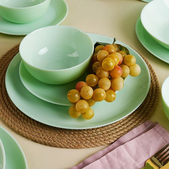 Тарелка десертная ДИВАЛИ ПАРАДАЙЗ ГРИН 19см