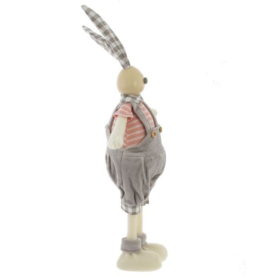 Игрушка набивная &quot;Заяц/Зайка&quot;, L15 W8 H44/33 см, 2в.