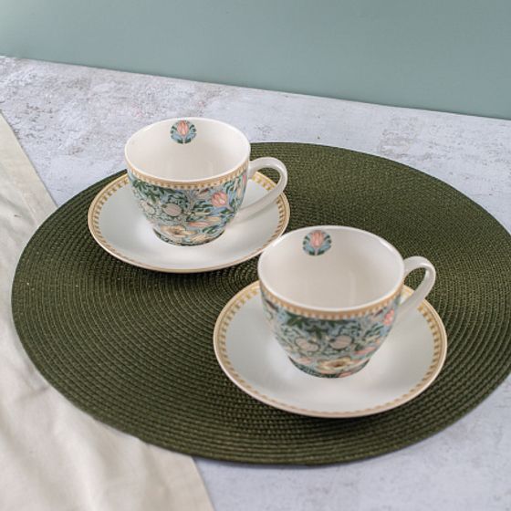 Чайная пара FLOWERS 260мл