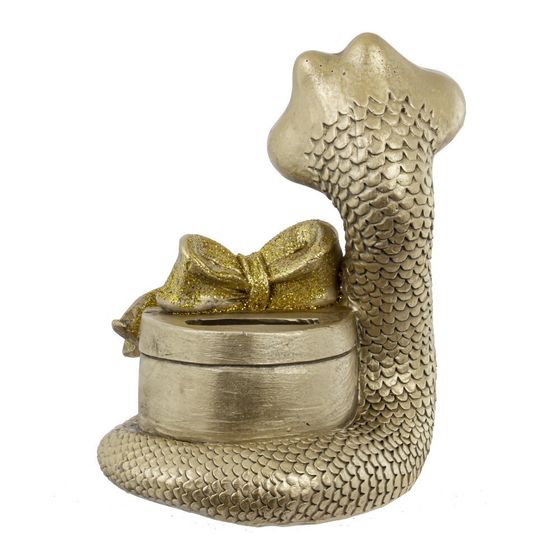 Копилка &quot;Змея&quot;, L9 W8 H13 см, 2в.