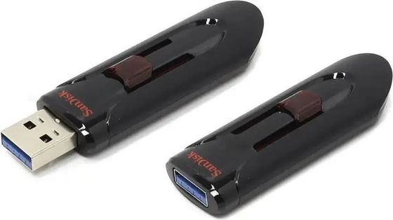 Флеш диск 128Gb SanDisk Cruzer USB3.0 черный/красный (SDCZ600-128G-G35)
