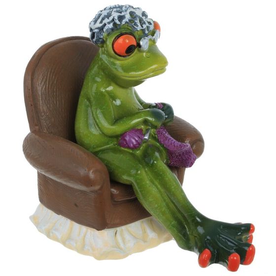 Фигурка декоративная &quot;Лягушка&quot;, Д8 Ш13 В10 см, 2в.