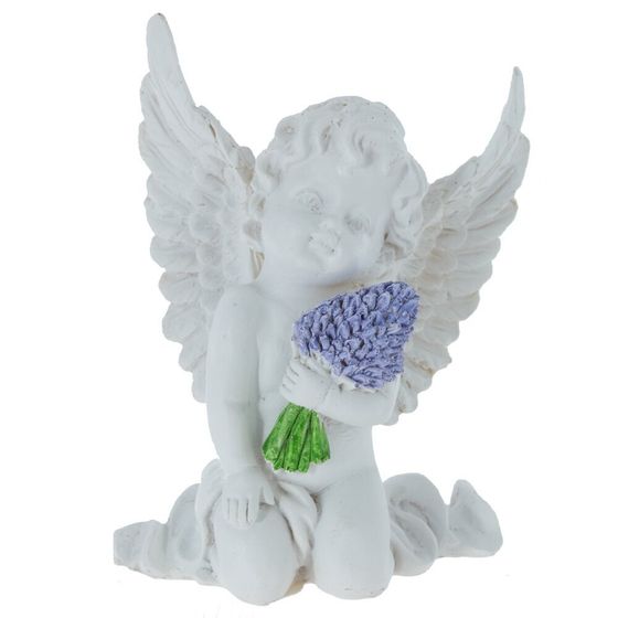 Фигурка декоративная &quot;Ангел&quot;, L11 W6,5 H14,5 см, 2в.
