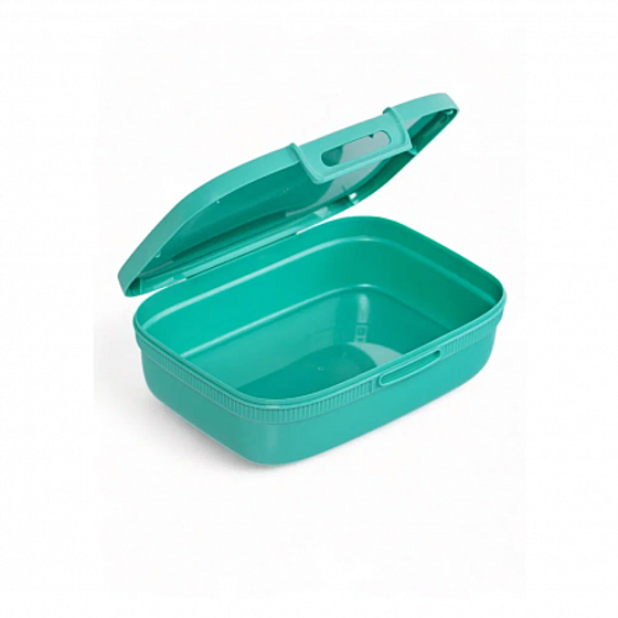 Контейнер пищевой SNAP BOX голубой 1.3л прямоугольный