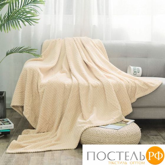 Плед Cleo &quot;ROYAL PLUSH&quot; велсофт полуторный 150*200 150/022-RP