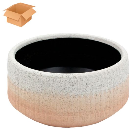 Кашпо керамическое ПИЗА 25*25*12см