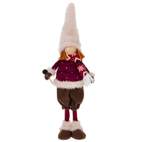 Игрушка набивная &quot;Мальчик/девочка&quot;, L14,5 W12 H43 см, 2в.