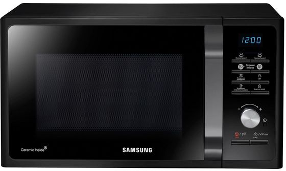 Микроволновая печь Samsung MS23F302TAK/BW 23л 800Вт черный