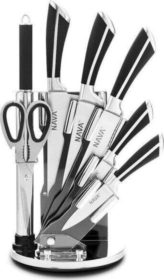 Набор ножей NAVA Knife STEEL, набор ножей ACER 7 шт. в подставке