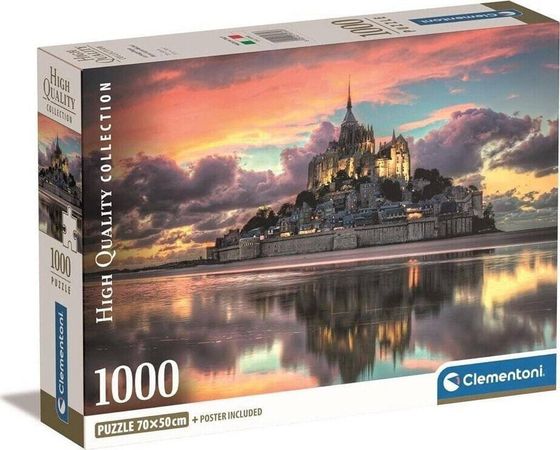 Clementoni CLE puzzle 1000 Compact LeMagnifiqueMontSa...39769