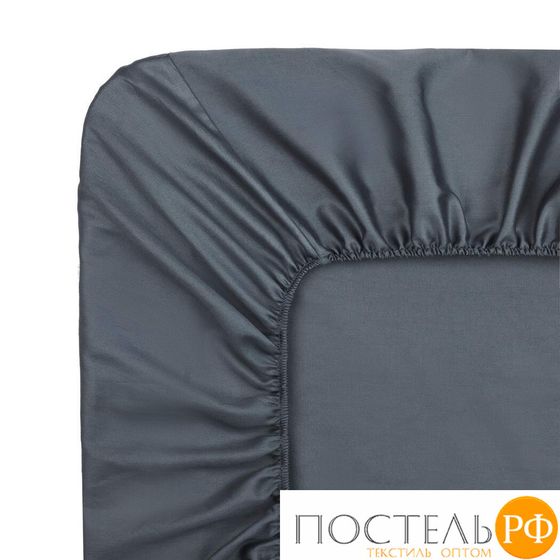 ПР-мс-180х200х30ант Мармис (антрацит) Простыня 180х200х30