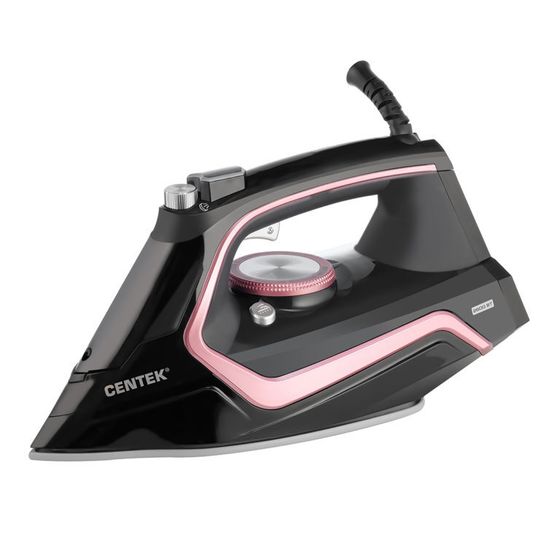 Утюг Centek CT-2313 2400Вт черный/розовый