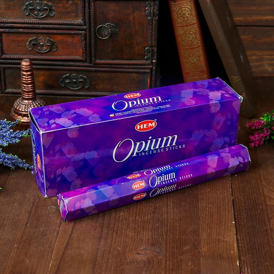 Благовония &quot;HEM&quot; 20 палочек угольные opium