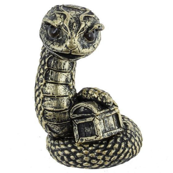 Фигурка декоративная &quot;Змея&quot;, L5 W4 H7 см, 6в.