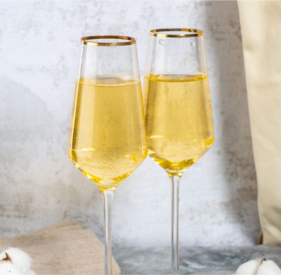 Набор фужеров для шампанского ULTIME BORD OR 4шт 230мл